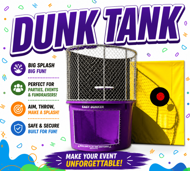 Dunk tank rental